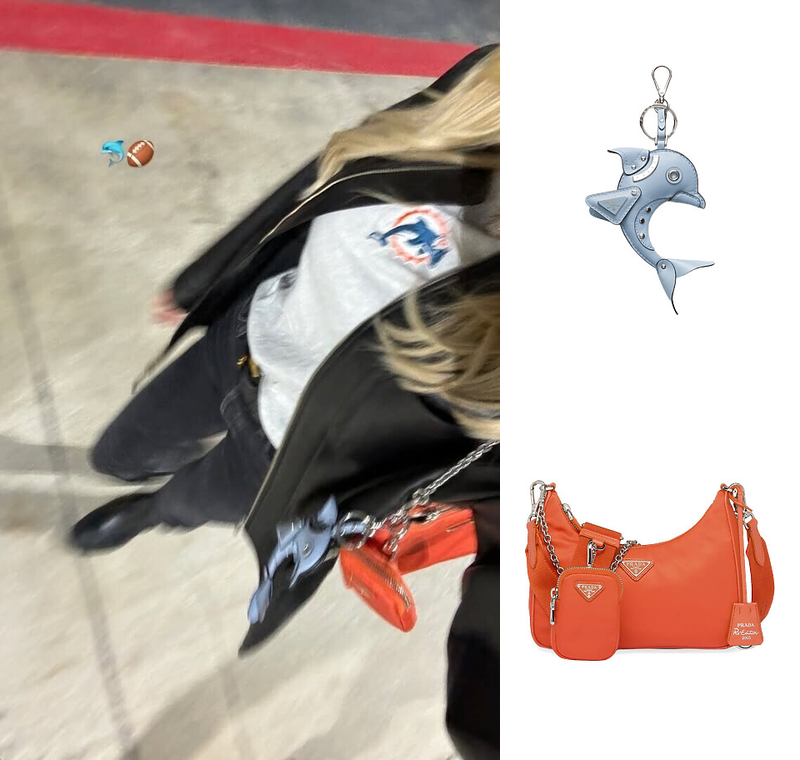 Alix Earle’s Fashion Play at Dolphins Game