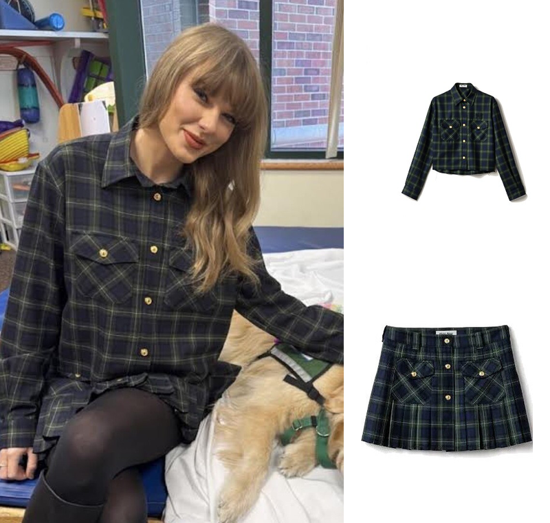 Taylor Swift's Chic Charity Look